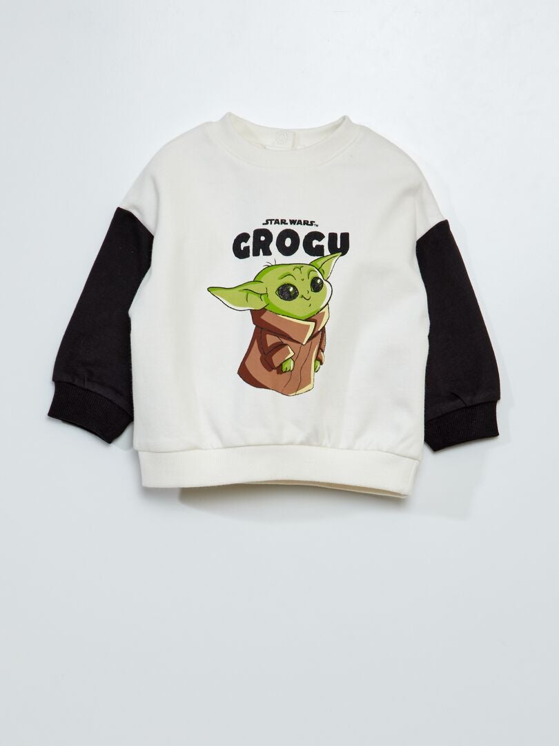 'Grogu' 'Star Wars' fleece sweatshirt - grijs