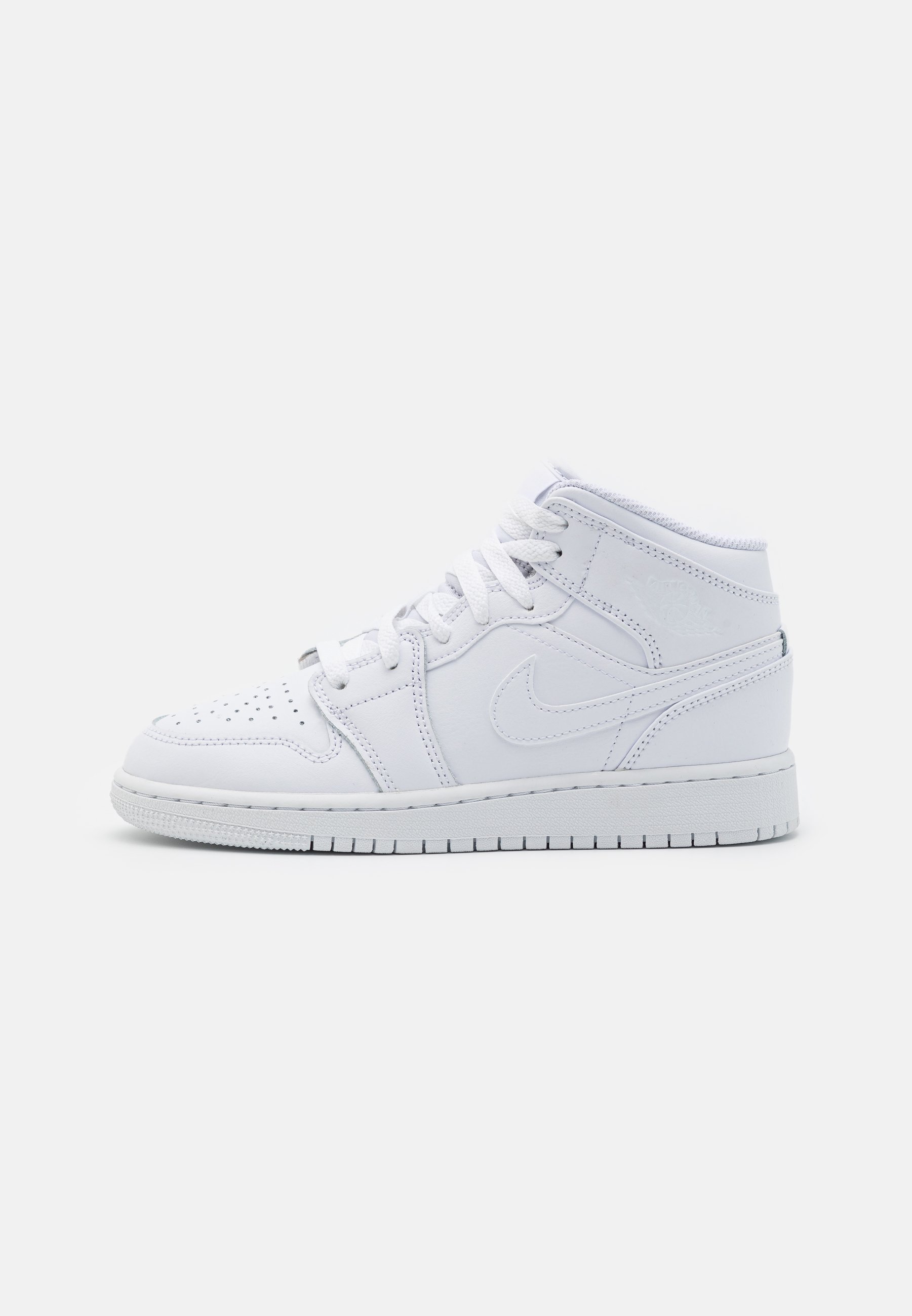 Jordan AIR 1 MID UNISEX - Basketballsko - hvit