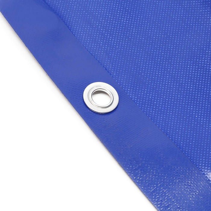 Wiltec platt släpvagnsskydd 2575x1345x50mm med spännare, vattentät, UV-resistent, säker transport, last