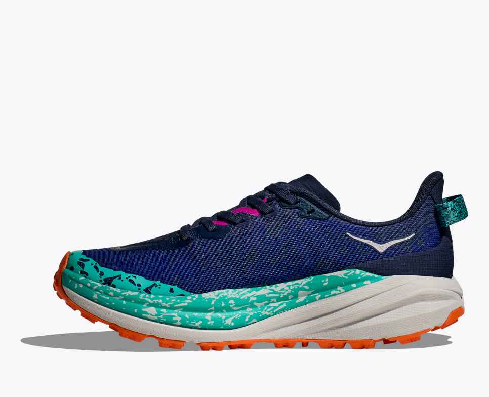 HOKA Speedgoat 6 Varsity Navy / Meteor
