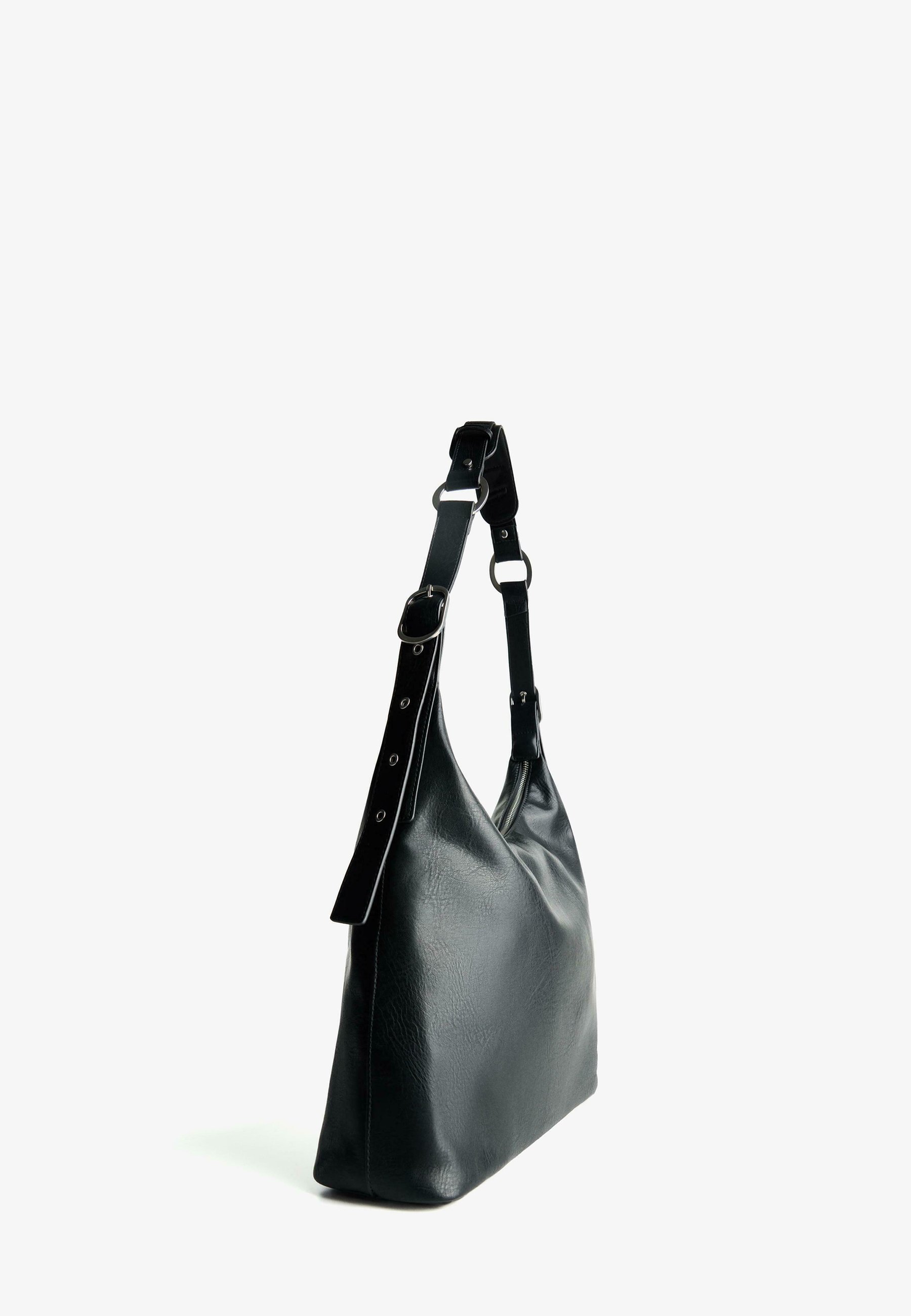 Borsa Bershka CON FIBBIE - nera