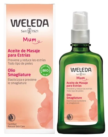 Óleo Weleda Mum contra estrias 100 ml