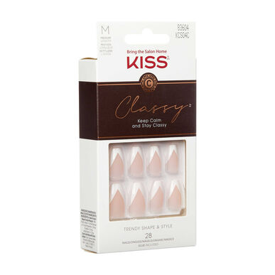 Umělé nehty Kiss Elegantní nehty Hedvábné šaty 1 kus 1 kus