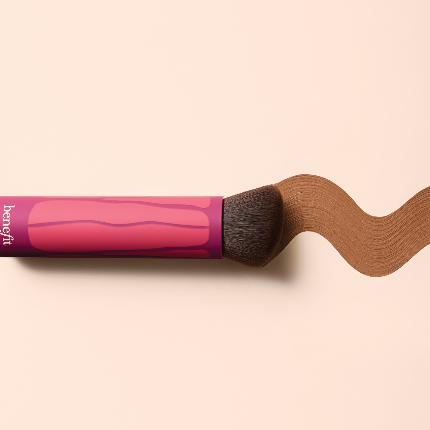 Benefit Applicator Bronzer & Blush Collection Hoola WaveMaker Bronzing Balm Brush - 1 darab