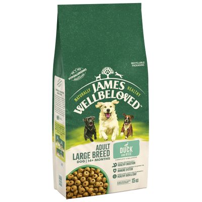 James Wellbeloved Adult Large Breed - Duck & Rice