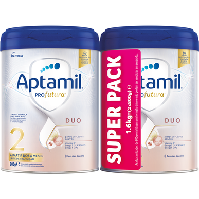 Aptamil Deep Transition Leche Dúo Paquete de 2 2 x 800 g 2 x 800 g