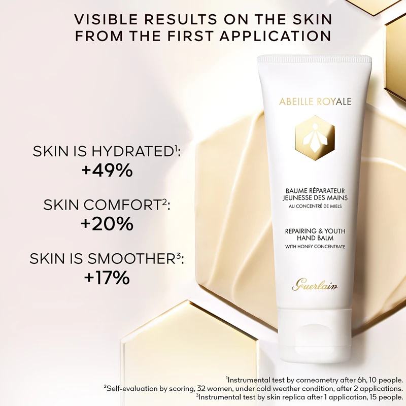 GUERLAIN Abeille Royale Revitalizing Youth Hand Balm atsvaidzinošs un mitrinošs roku krēms