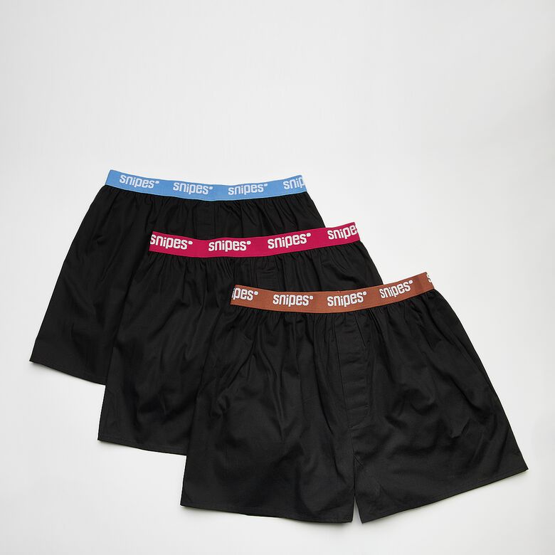 Boxershorts met contrasterende bies (3 stuks)