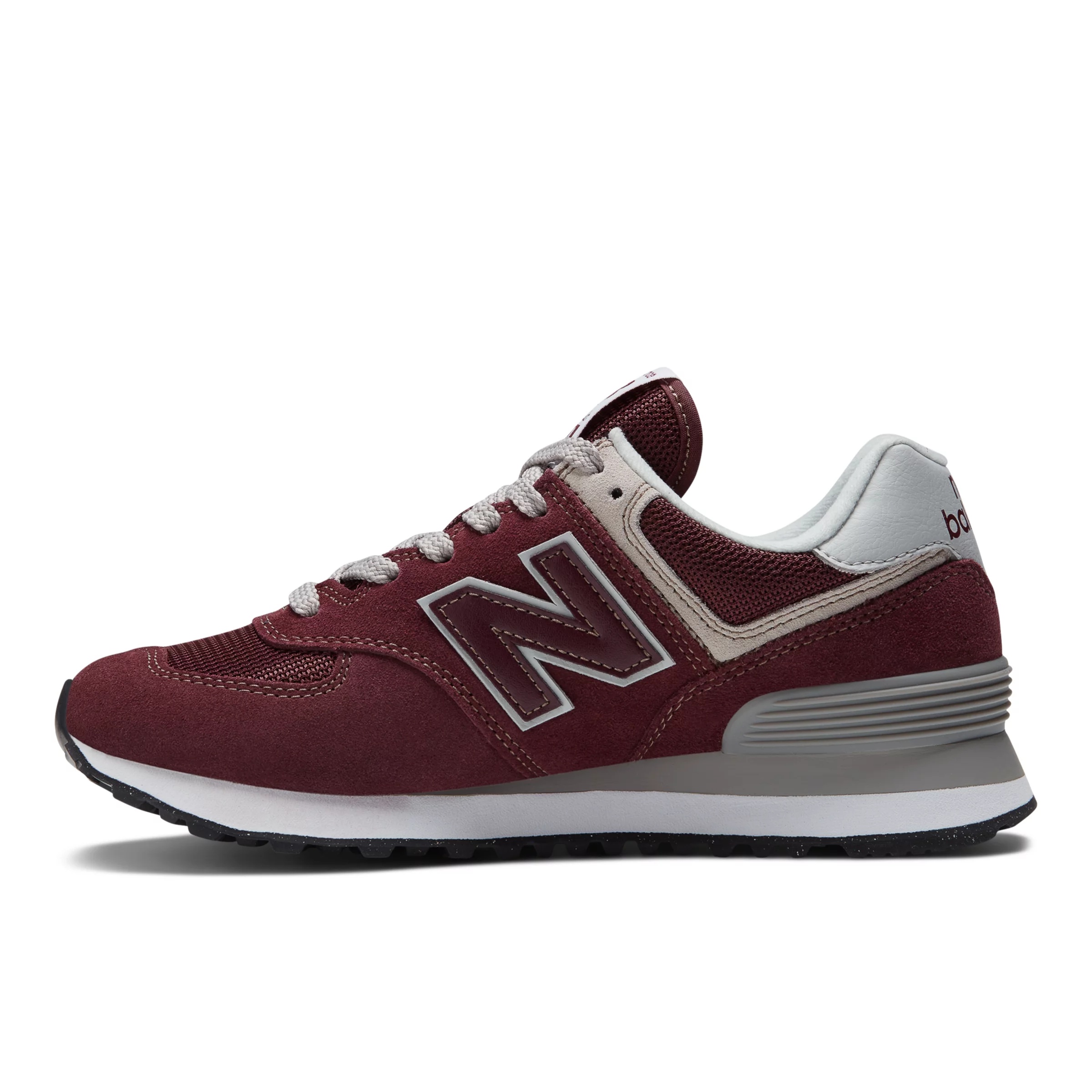 574 Core Burgundy with White