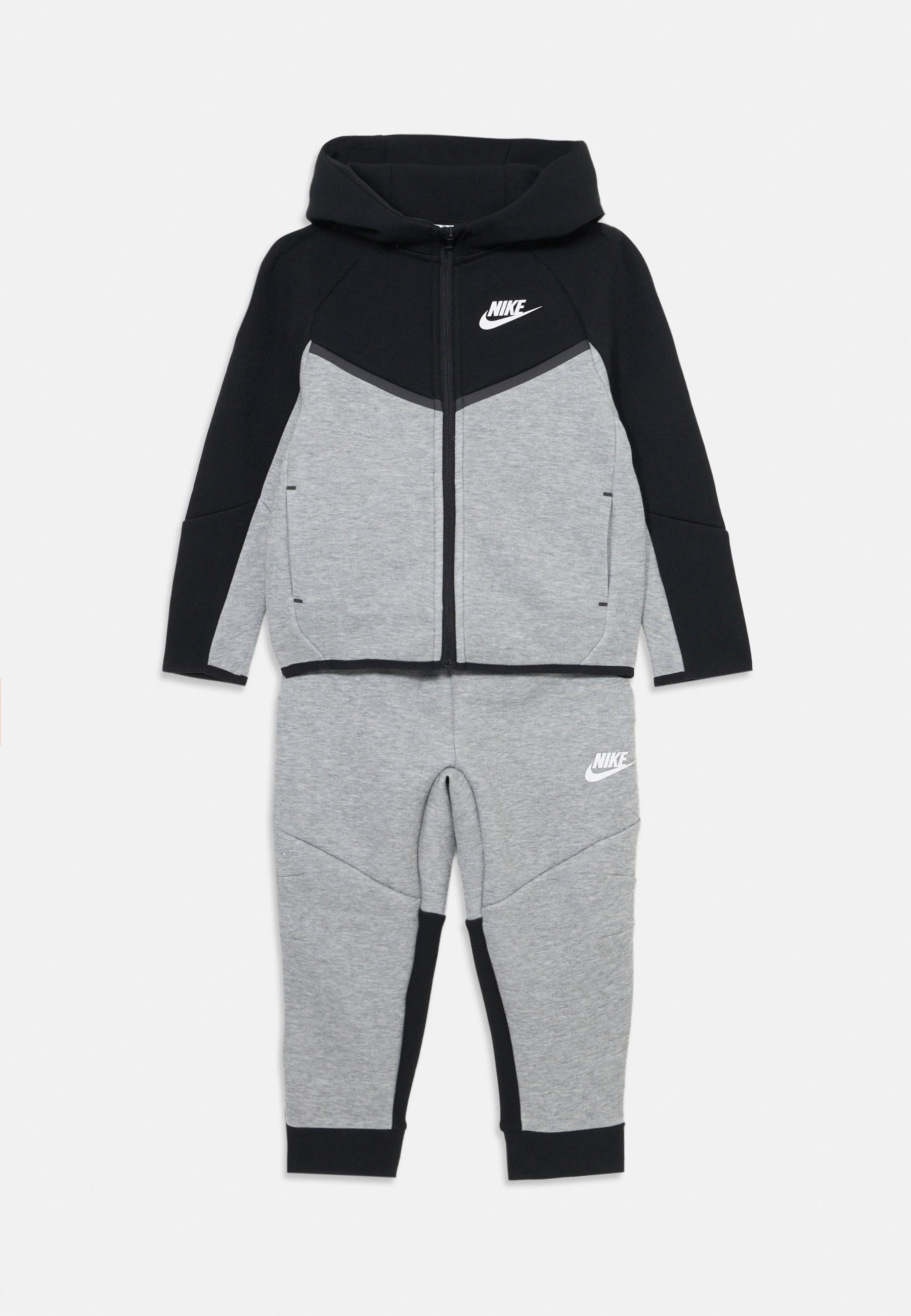 Nike Sportswear TECH SET UNISEX - Bluza - ciemnoszara/czarna