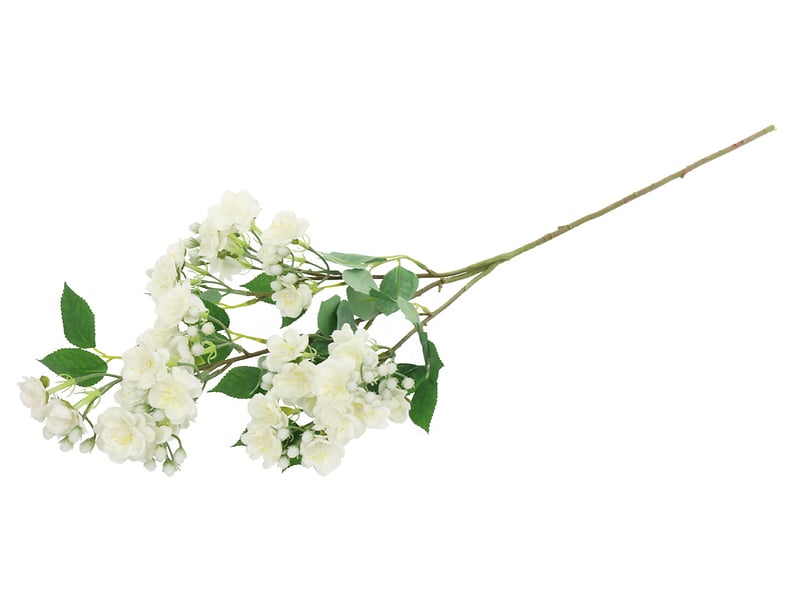 Gałązka jabłoni 89 cm biała