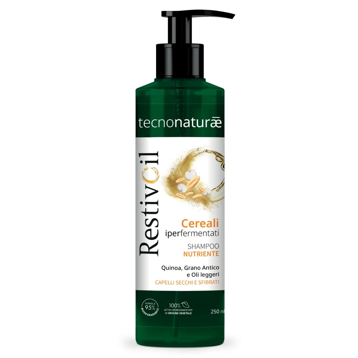 RESTIVOIL Shampoing sec Restivoil Tecnonaturae 250 ml Pour cheveux secs et abîmés