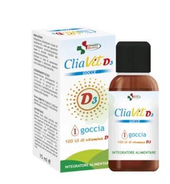 BUDETTA FARMA Cliavit D3 Vitamine D Gouttes 15 ml