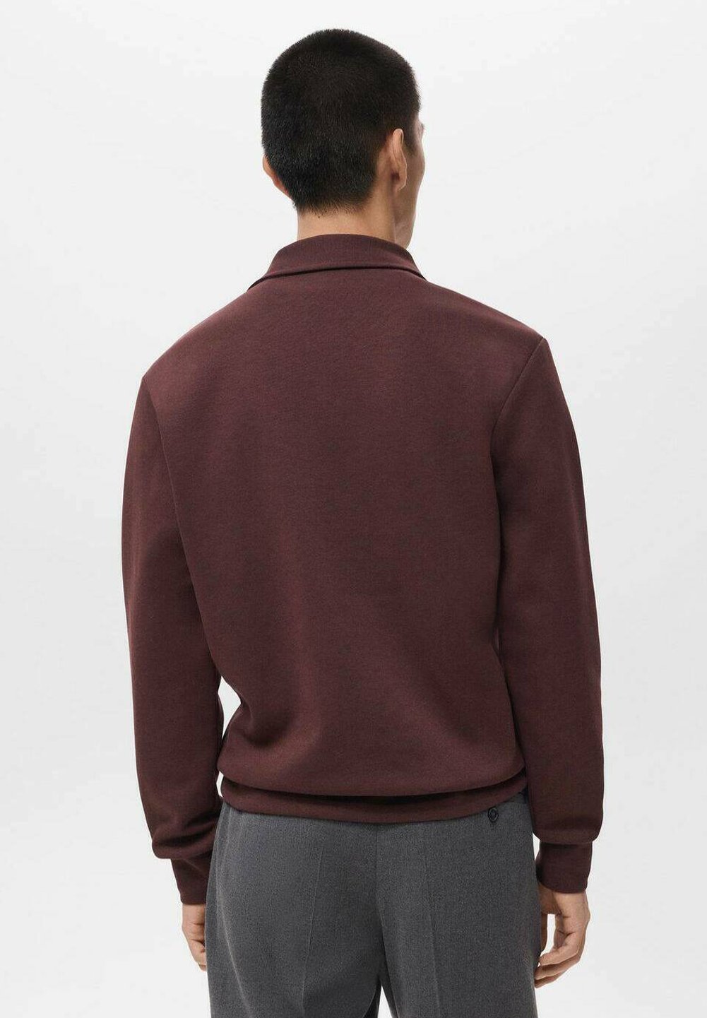 Mango Pullover - bordeaux