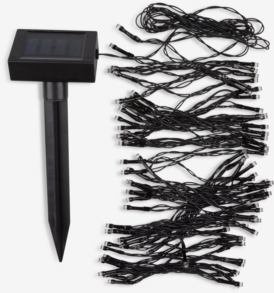 BERGIRISK Saules gaismas virtene BERGIRISK G1000cm ar 100 LED gaismām