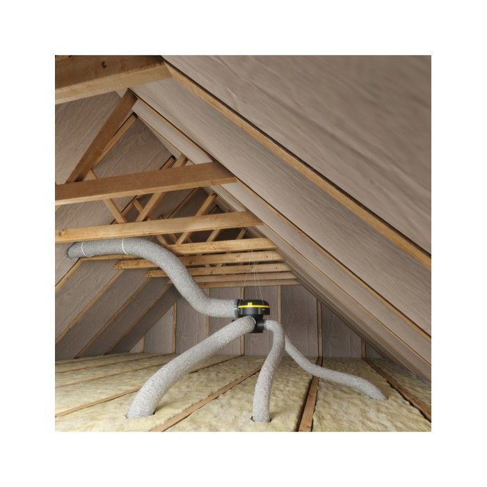 Kit Easyhome Auto Single Flow VMC + griglie di ventilazione Colorline