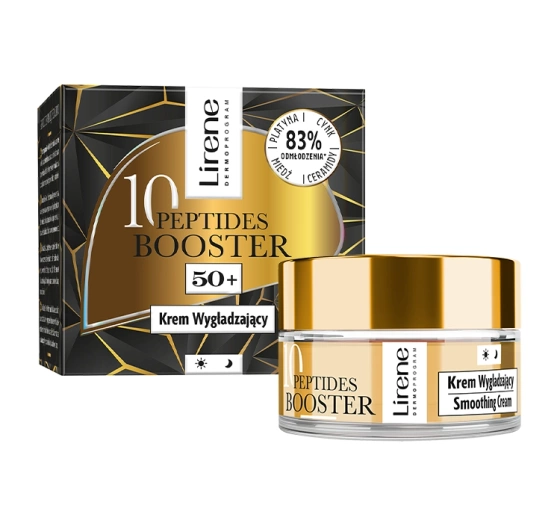 Lirene 10 Peptides Booster krem wygładzający 50  50 ml