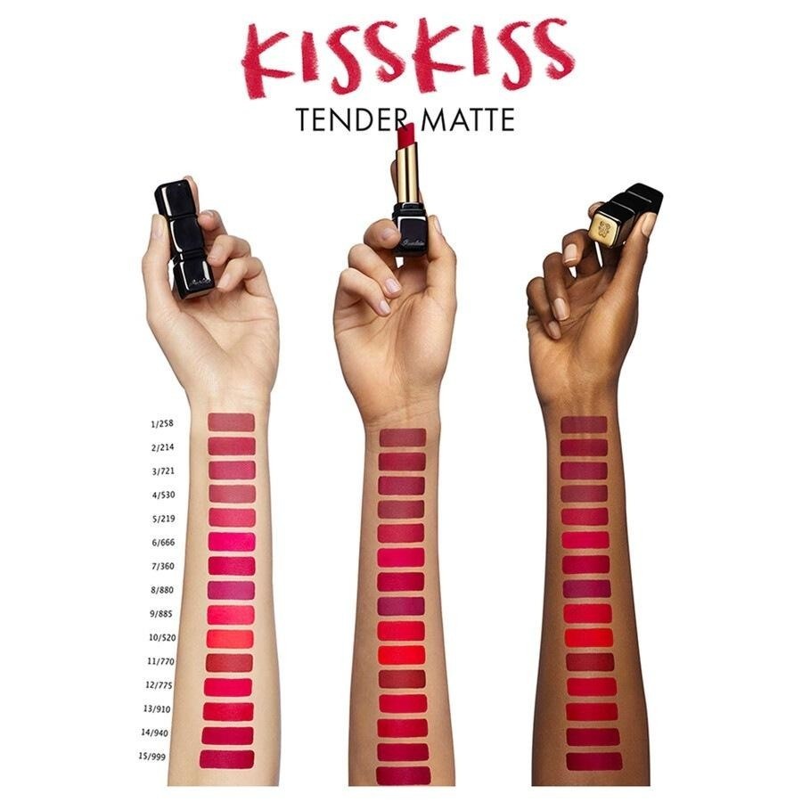 Guerlain Lippenstift KissKiss Tender Matte - 2,8 g