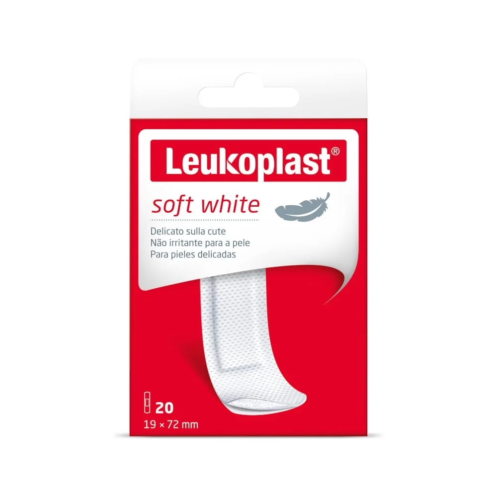 LEUKOPLAST Leukoplast Soft White72X19 20P Apósito transpirable