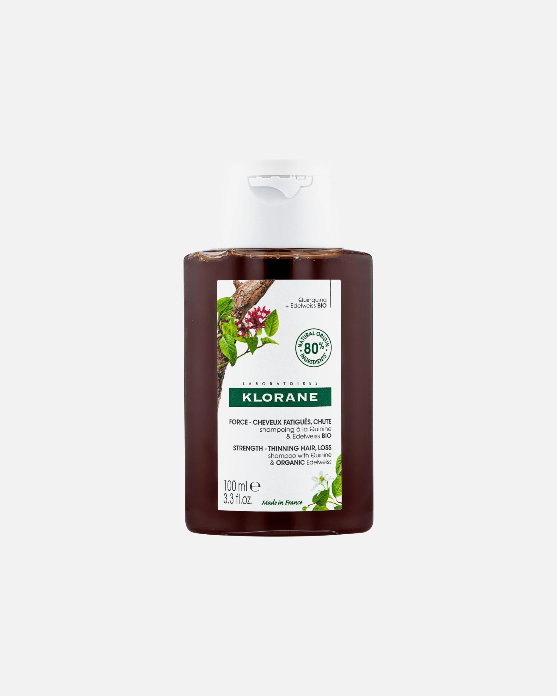 Klorane Shampoing force à la Quinine & Edelweiss BIO