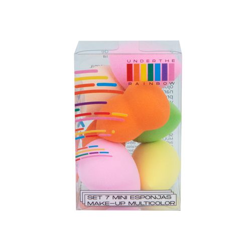 Set od 7 mini višebojnih spužvica za šminkanje Spužvice za šminkanje