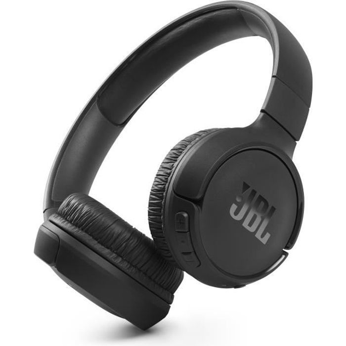 Auriculares inalámbricos supraaurales JBL Tune 510 BT - Sonido JBL Pure Bass - Bluetooth 5.0 - Hasta 40 horas de autonomía - Negro