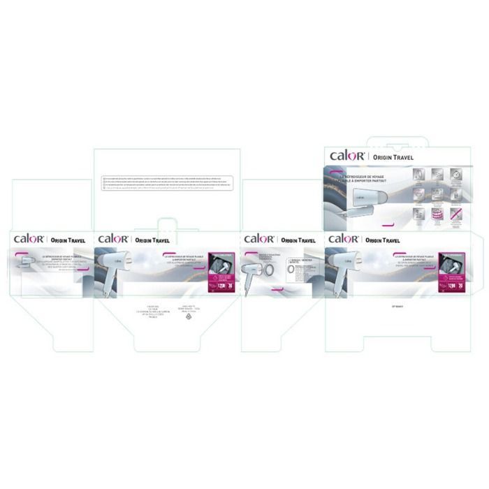 Sbrinatore a caldo Origin Travel DT1024C0 Bianco Blu