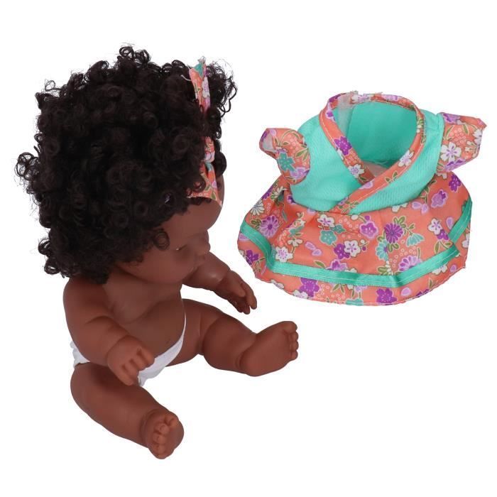 OMABETA Reborn-Babypuppe – Modell Q8-001 – 20 cm – Grün, Orange – Kinderspielzeug