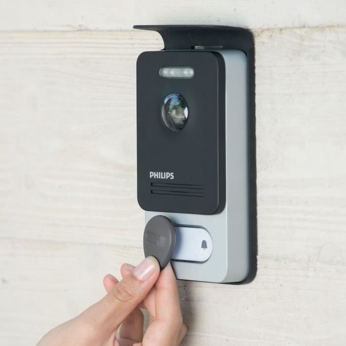 Video intercom - PHILIPS - WelcomeEye Connect 2 - Wired - Connected - 7-inch screen - 130° viewing angle - Night vision
