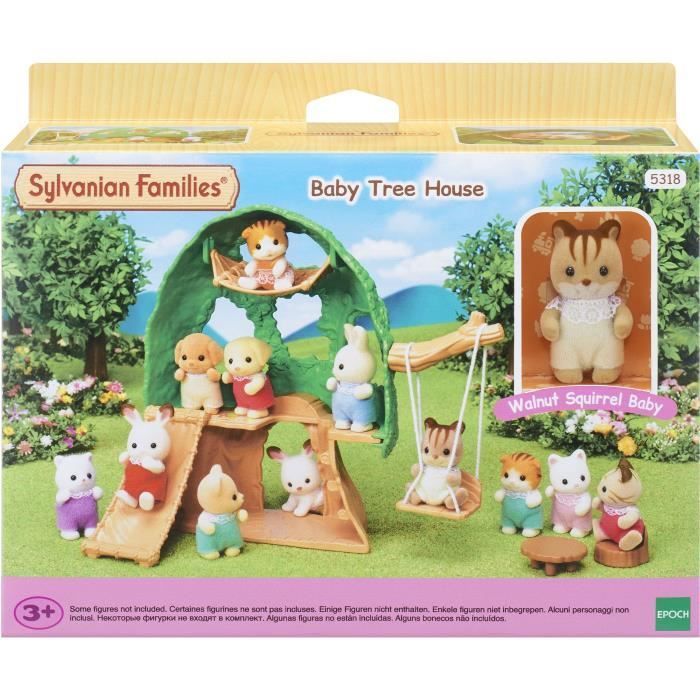 Miniature figurines - SYLVANIAN FAMILIES - The Baby's House - Slide, swing, hammock
