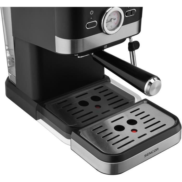 Cafetera espresso - SENCOR - SES 1721BK - 1050 W - 20 bares - Negra