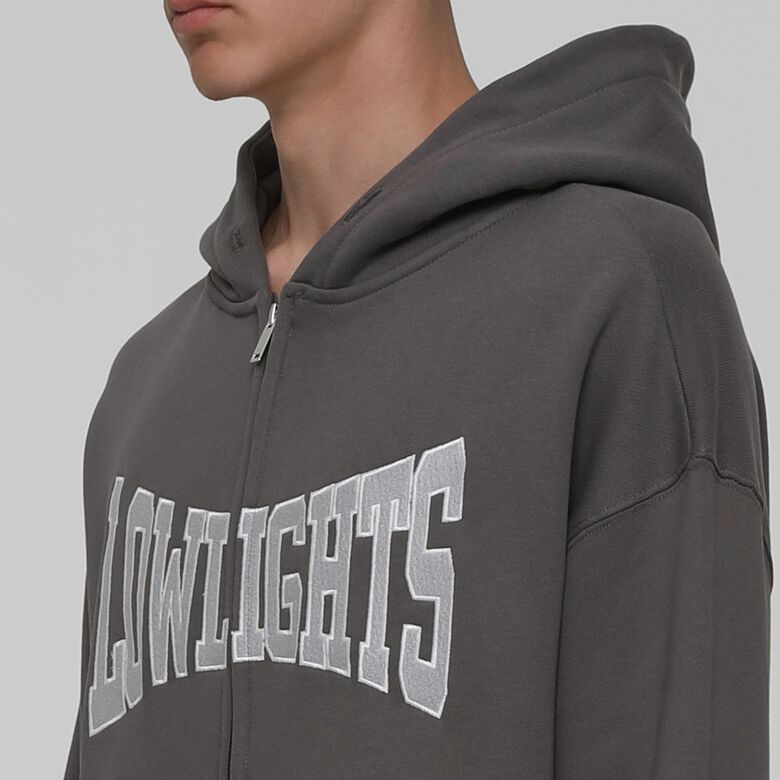 Boxer con cappuccio e zip