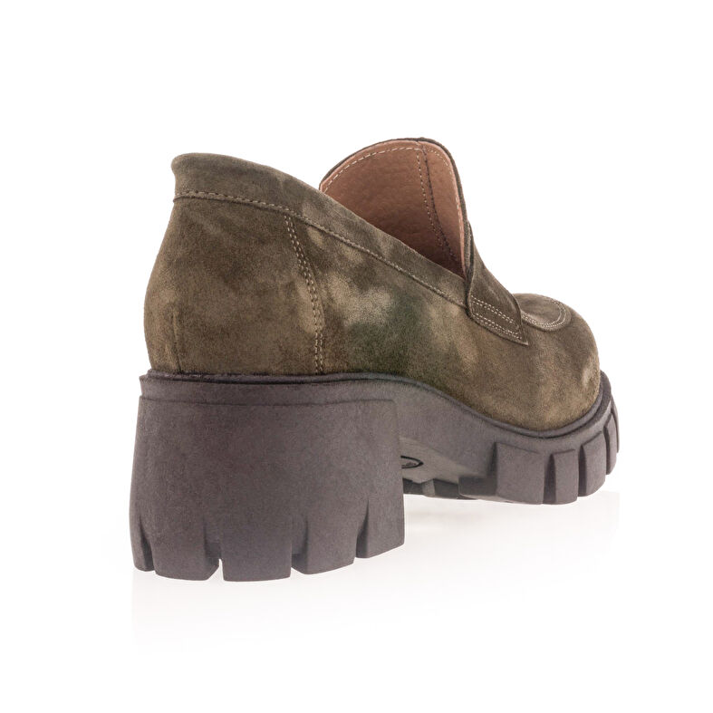 Mocassins / chaussures bateau Femme Vert