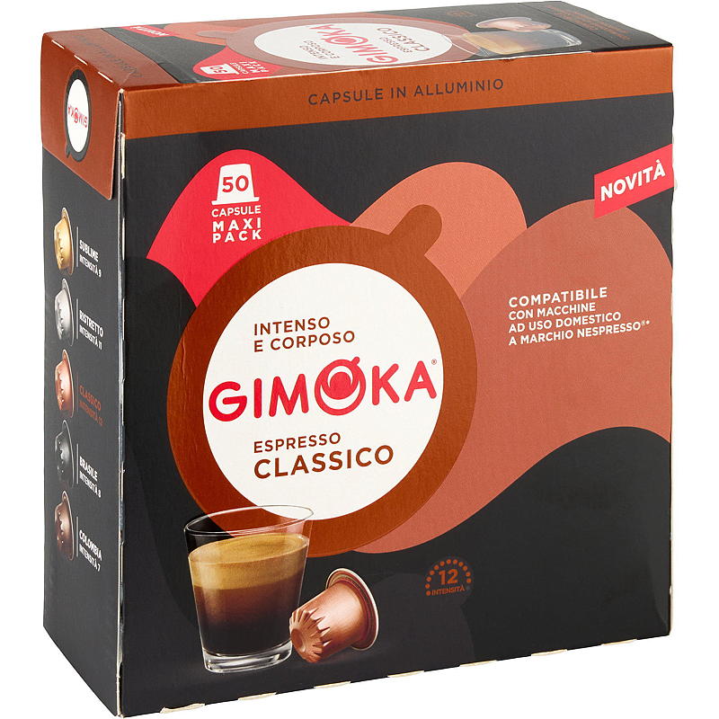 Gimoka kaffekapslar 50 st. Gimoka Classico
