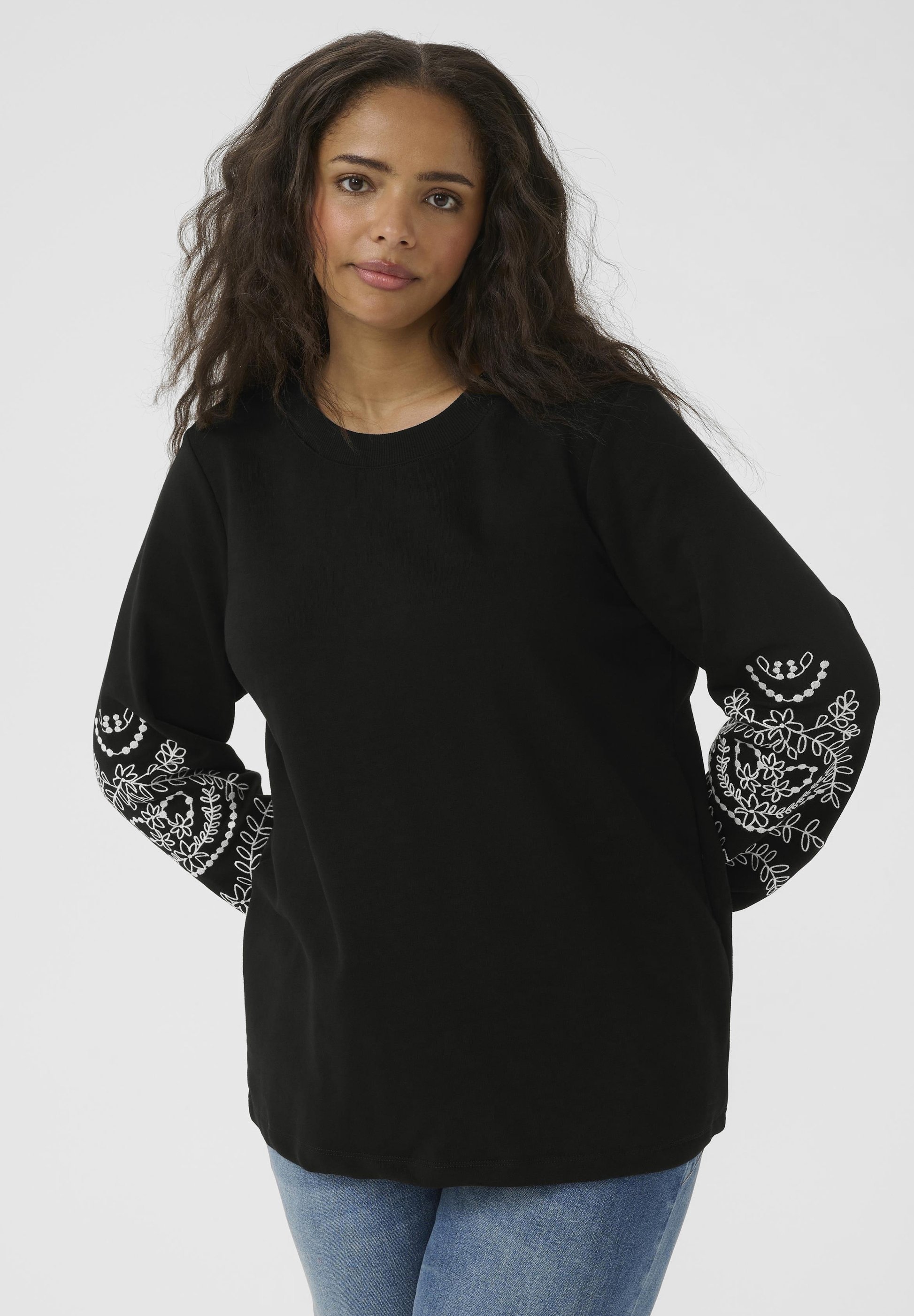 Kaffe Curve VIVA - Dressipluus - sügavmust