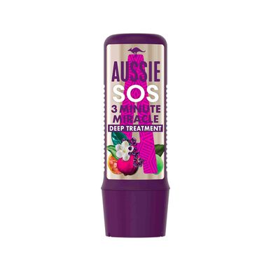 Aussie SOS 3 Minute Miracle Deep Treatment Herstellende Conditioner voor Beschadigd Haar 225 ml