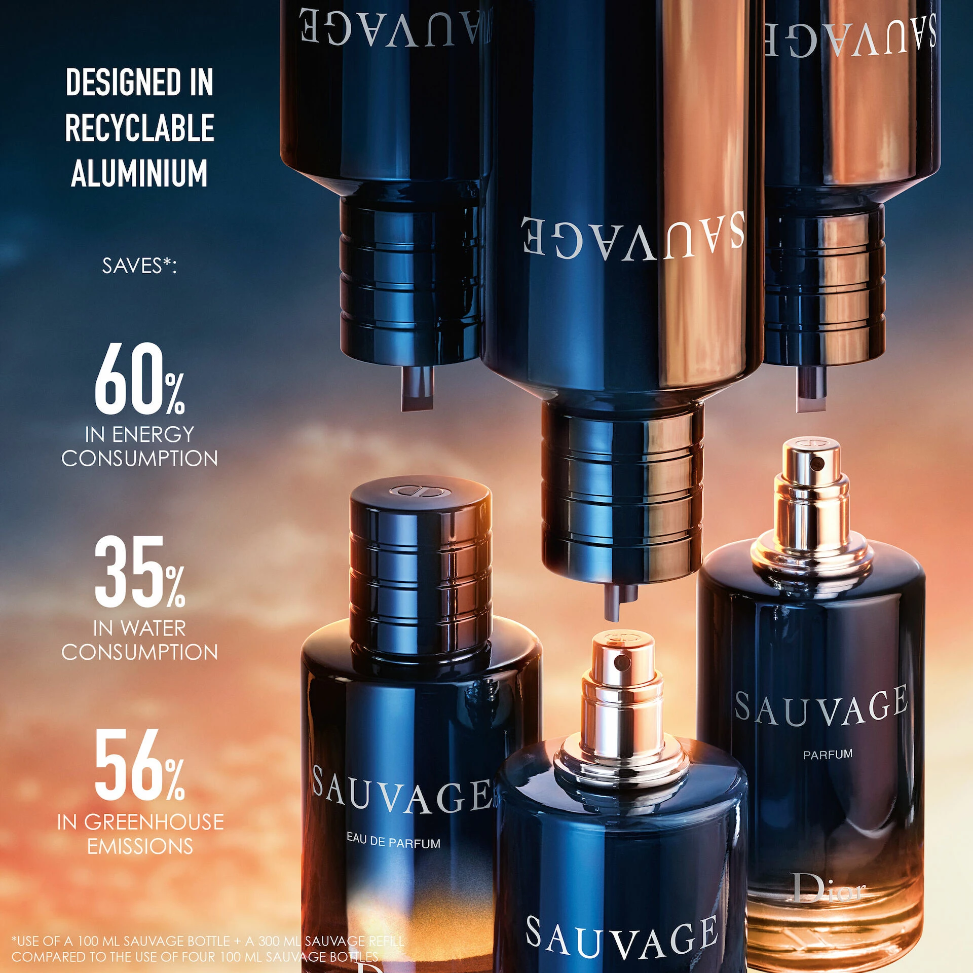 DIOR Sauvage EdT Rezervă 300 ml