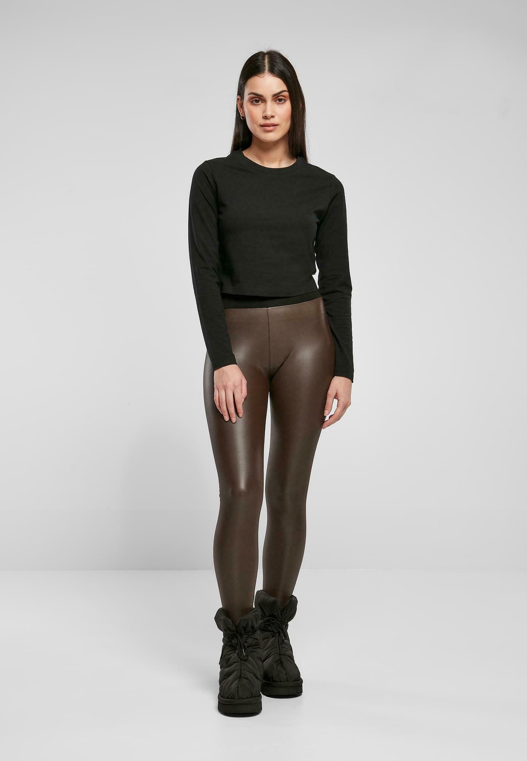 Urban Classics Leggings - Broek - bruin
