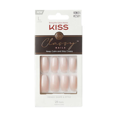 „Kiss Classy Nails“ – stilingi nagai. Būk savimi – dailūs nagai. 1 vnt. 1 vnt.