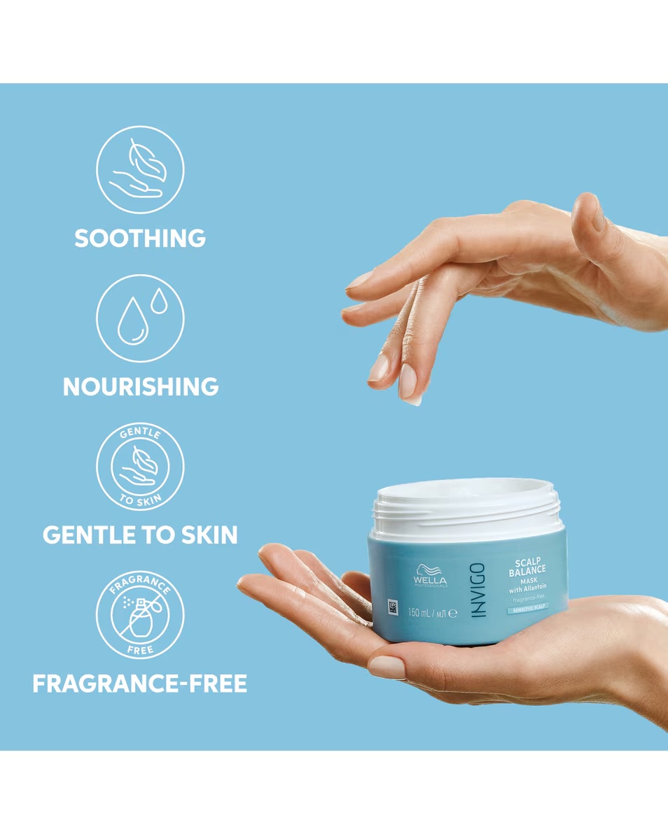 Mască WELLA PROFESSIONALS INVIGO Balance pentru scalp sensibil