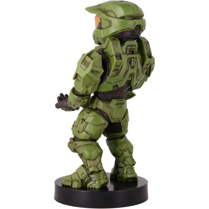 Halo Infinite Spartan-117 Figurine - Controller and Smartphone Stand & Charger - Exquisite Gaming