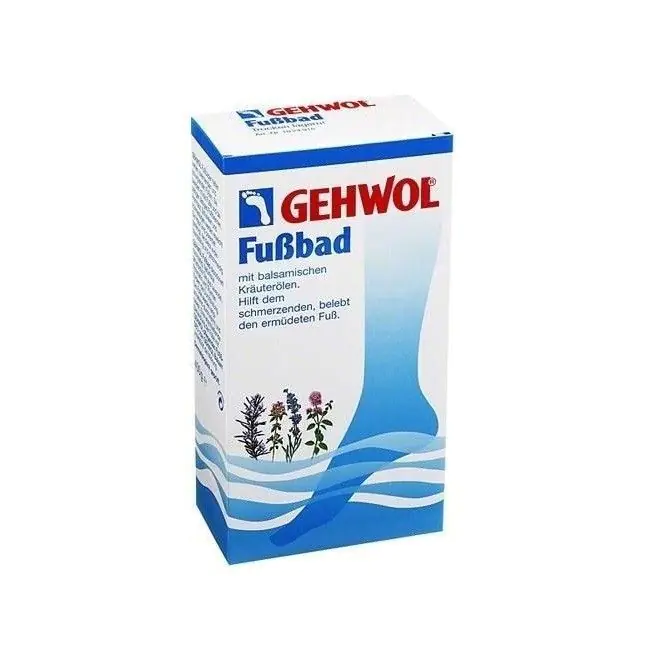 Gehwol Sól ziołowa z lawendą do kąpieli stóp