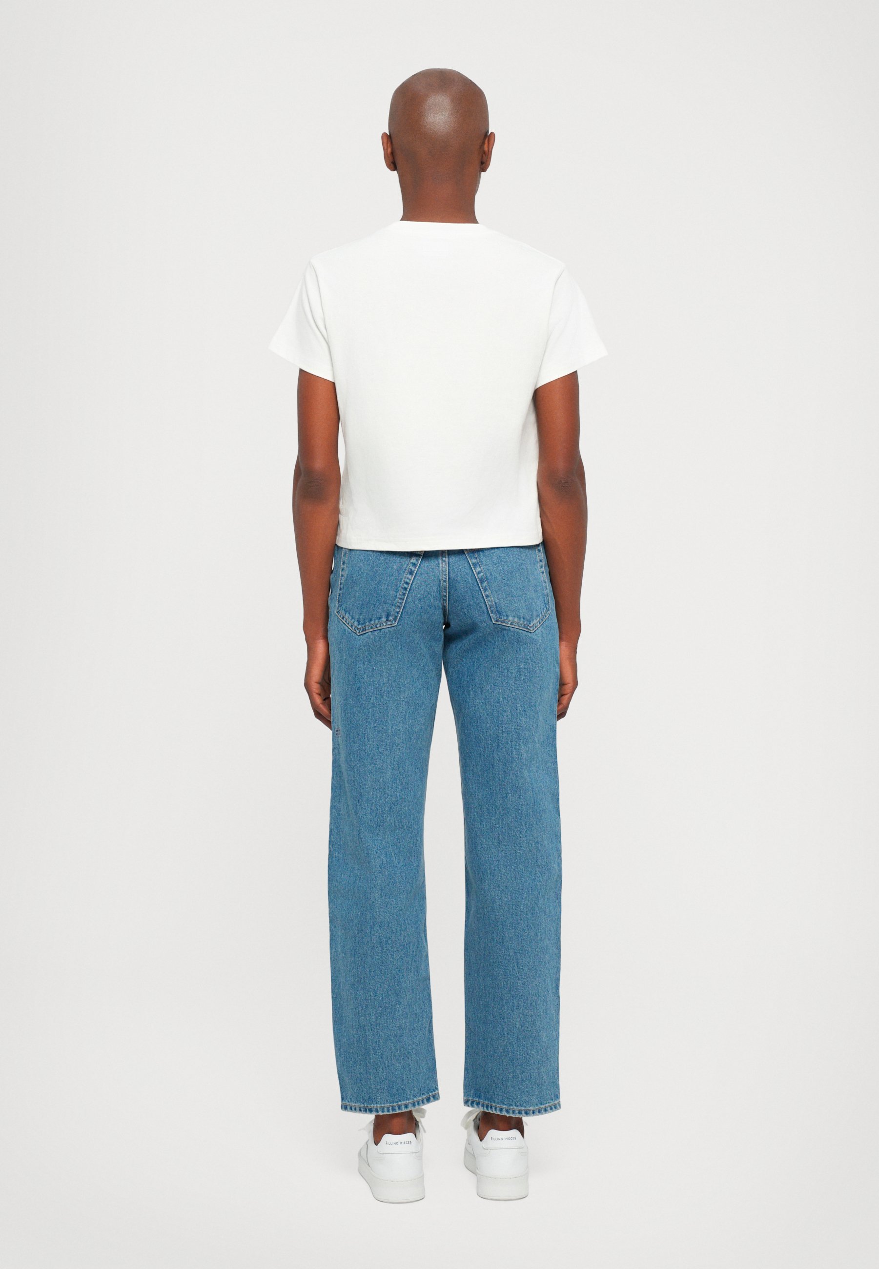 Camiseta Ksubi LEO SHRUNKEN VINTAGE - Estampada - branca