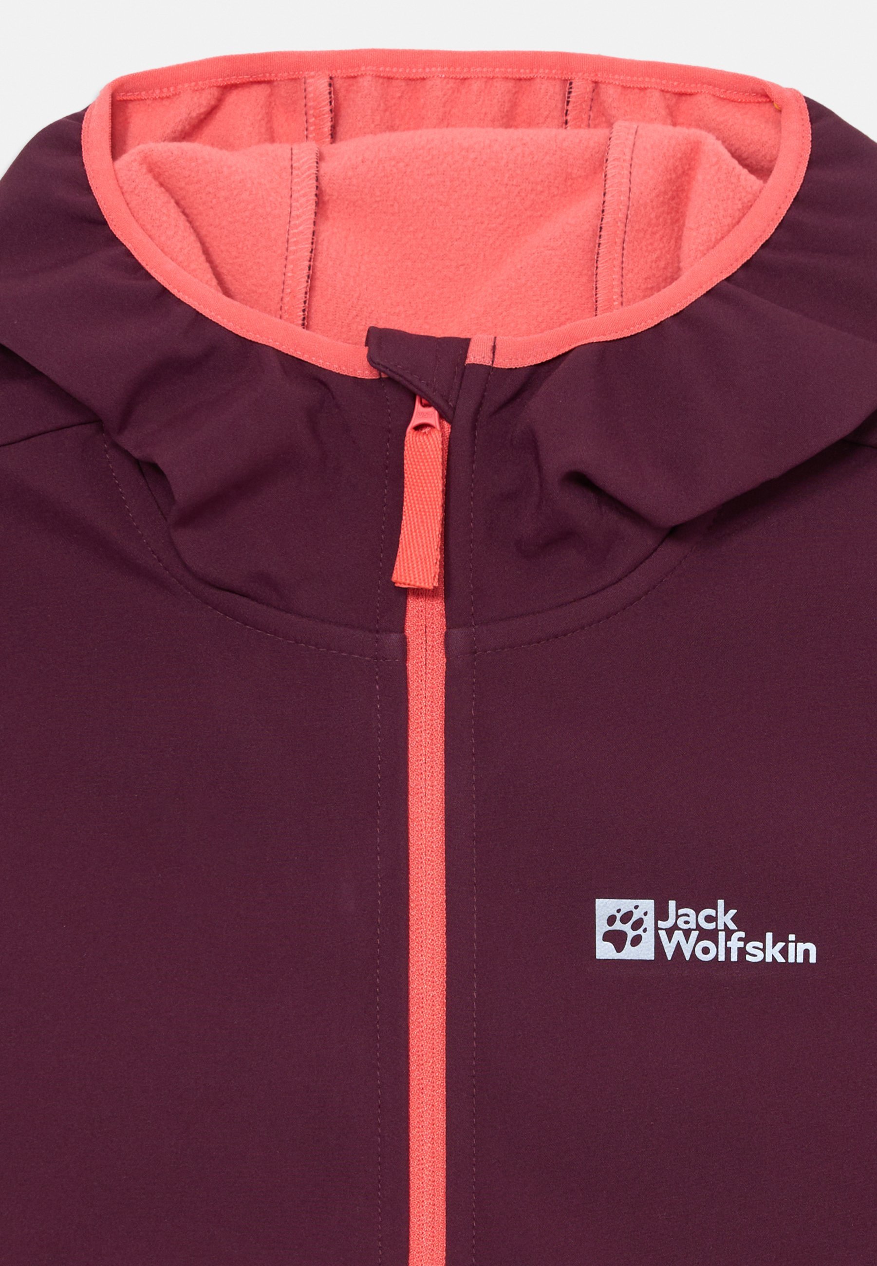 Jack Wolfskin FOUR WINDS - Giacca softshell - amaranto