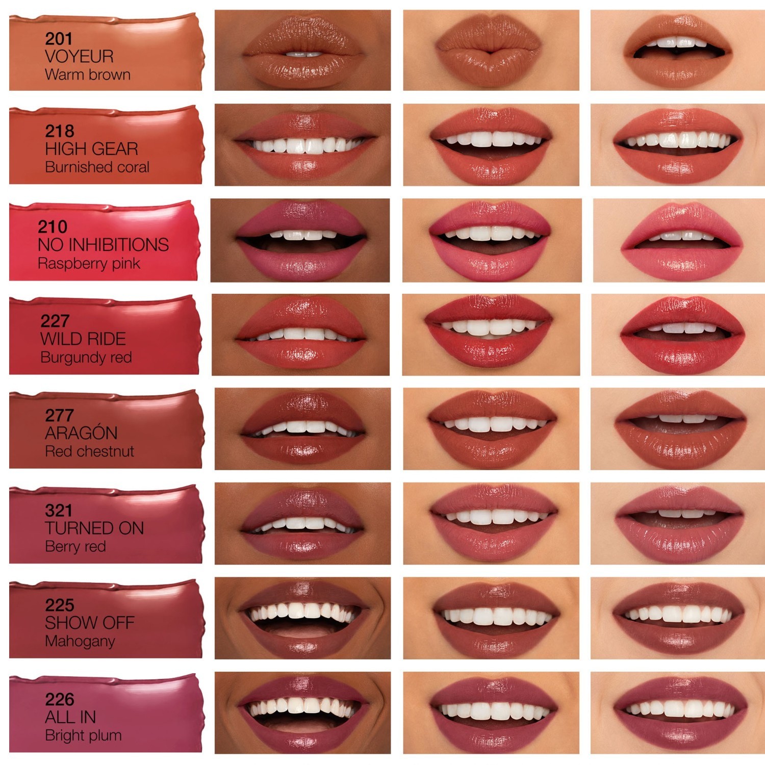 NARS Afterglow Sensual Shine olovka za usne – 1,5 g