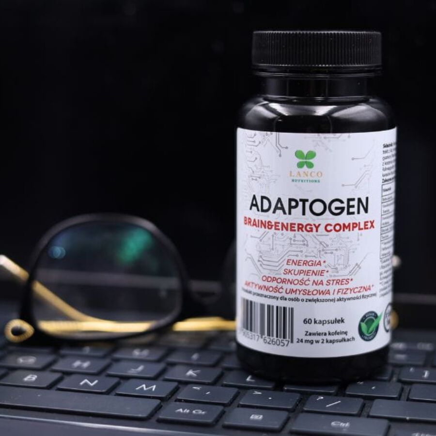 Lanco Nutritions Adaptogen kompleks za možgane in energijo