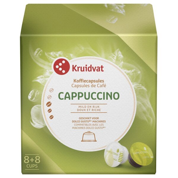 Капсуле за кафу Kruidvat Cappuccino<br>16 комада