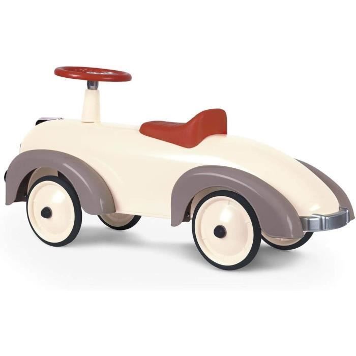Andador para bebé - BAGHERA - Speedster Silk Grey - Metal - Ruedas de goma silenciosas - 4 ruedas