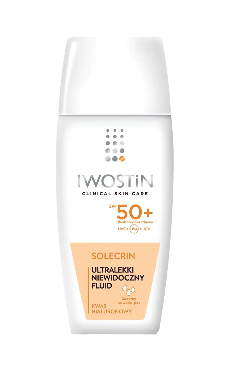 Iwostin Solecrin Ultra Lekki fluid do twarzy SPF50+