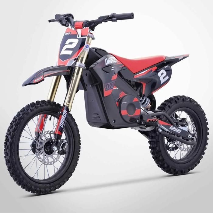 Moto Enfant Électrique 1600W / Moto cross ORION 1600W / 14/12 / Rouge